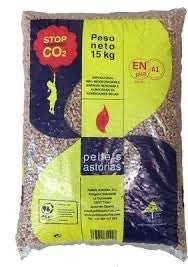 Pellets asturias – 7 Palets de 539 Sacos de 15kg